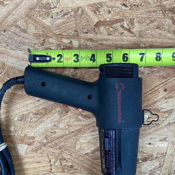 Milwaukee Electric Heat Gun-WORKS!-Construction Tools-Contractor-Builder-Toolbox - Picture 5 of 6